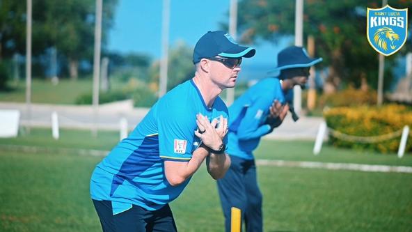 Saint Lucia Kings training ahead of clash with Barbados Royals