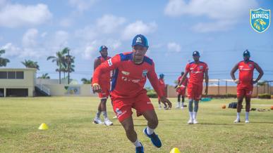 Final training for the Kings ahead of the clash against the Tallawahs