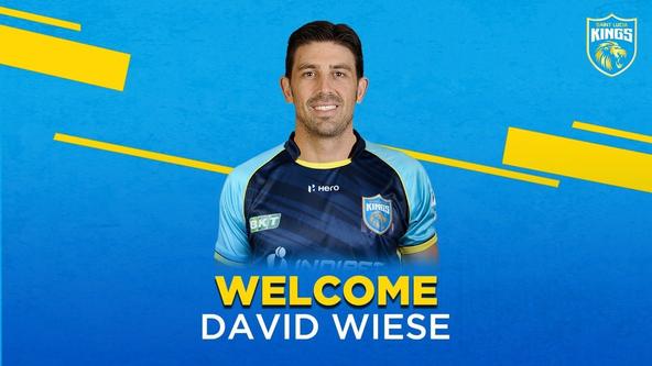 David Wiese added to Saint Lucia Kings roster for rest of CPL 2021